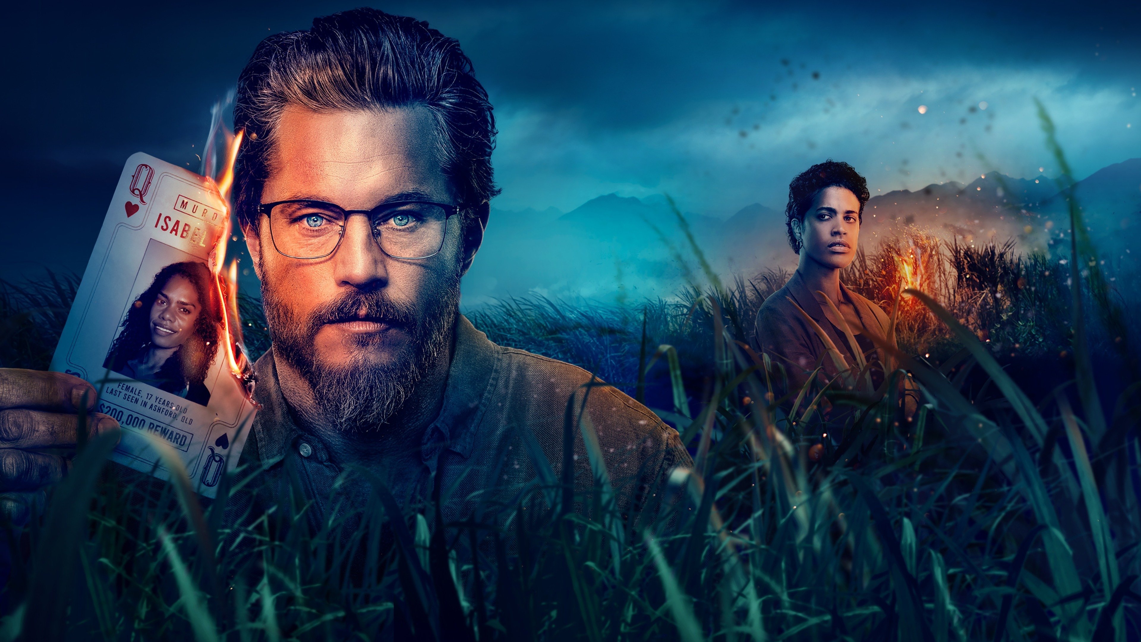 Black Snow Background